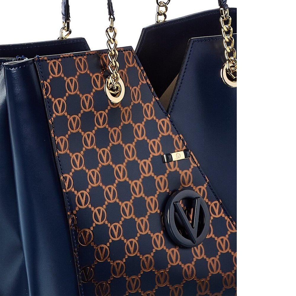 Valentino by Mario Valentino Sandrine Monogram Leather Shoulder Bag - Picture 3 of 5